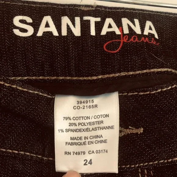 New Santana Plus Size Jeans Dark Wash - Picture 9 of 14